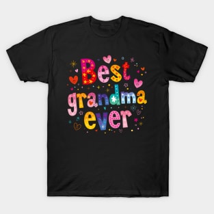 Best Grandma Ever Mothers Day Womens Plus Size T-Shirt